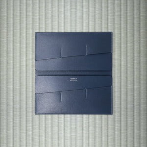 スリムロングウォレット TSUTSUMI / SAZANAMIレザー