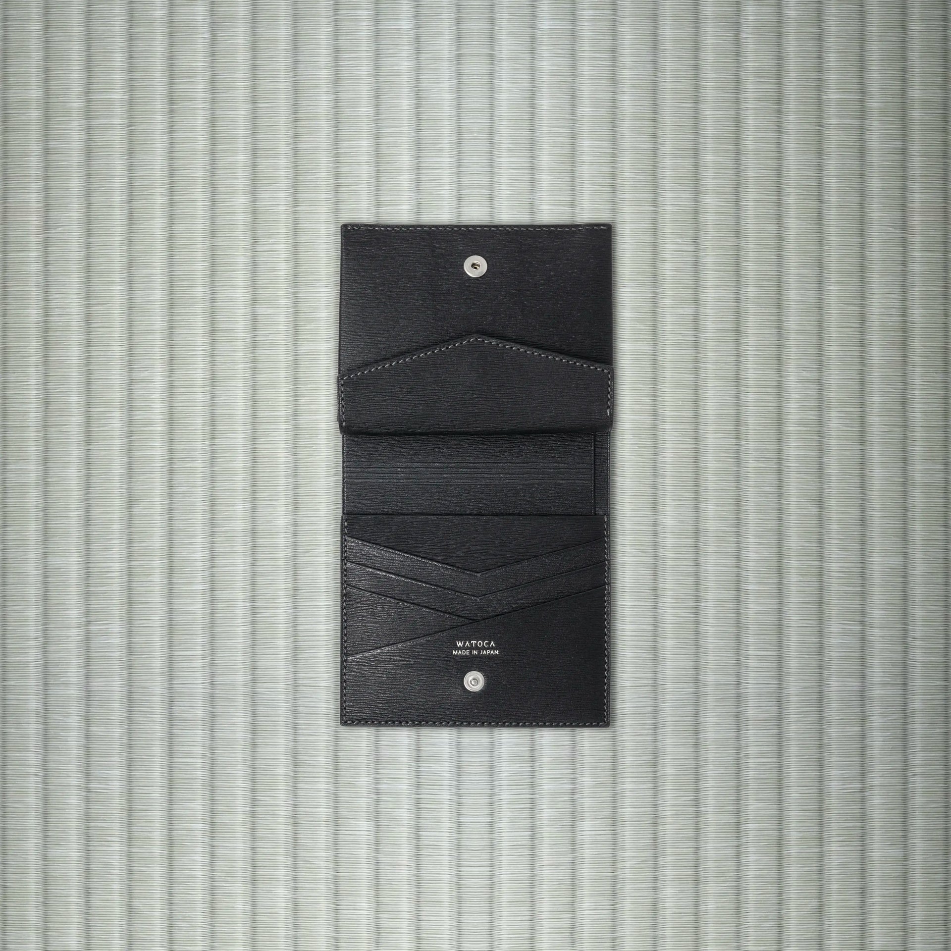 WATOKAわとか　コンパクトウォレット KIMONO KARASUBAレザー コンパクトウォレット KIMONO / KARASUBAレザー (総牛革) – わとか