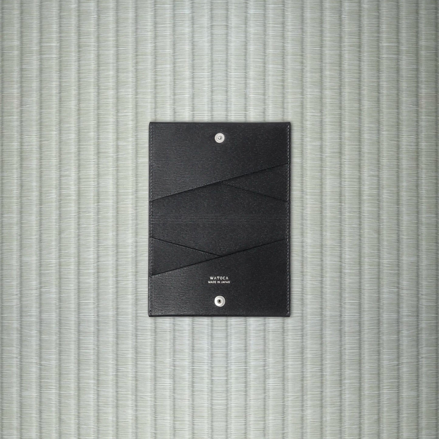 スリムカードホルダー KIMONO / KARASUBAレザー (総牛革)