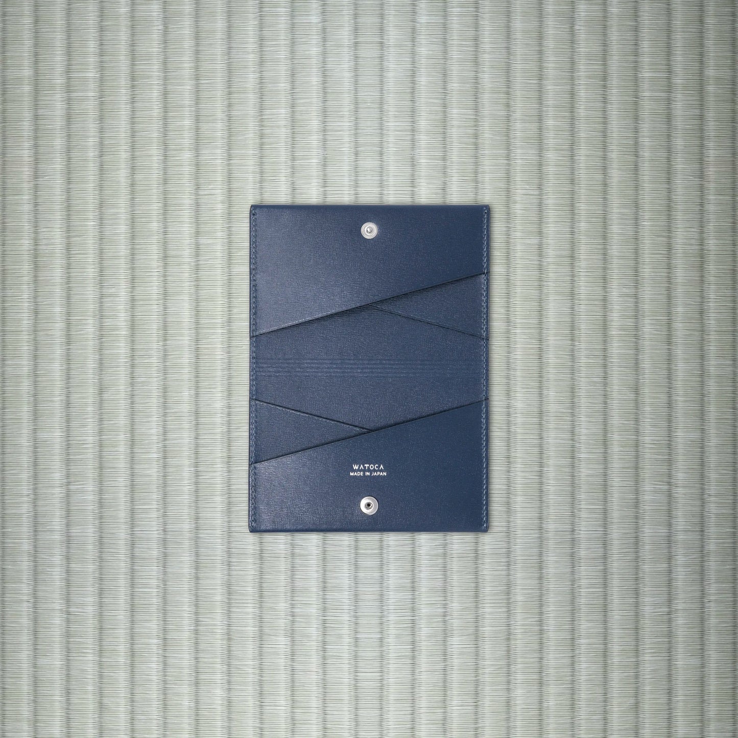スリムカードホルダー KIMONO / SAZANAMIレザー (総牛革)