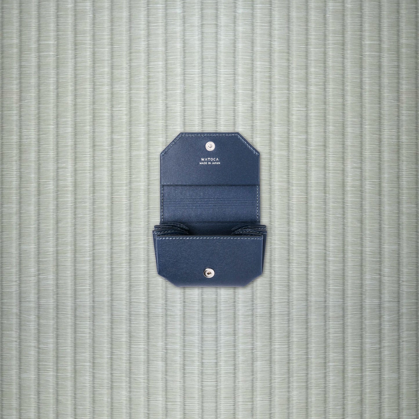 ミニキャッシュウォレット TEORI / SAZANAMIレザー (総牛革)